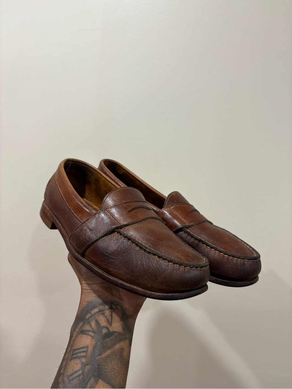 Vintage Club Monaco Penny Loafers - Picture 2 of 3